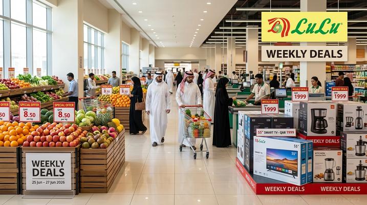 عروض اللولو الأسبوعية في الدوحة ولوسيل قطر – خصومات مميزة حتى 27 يونيو 2026