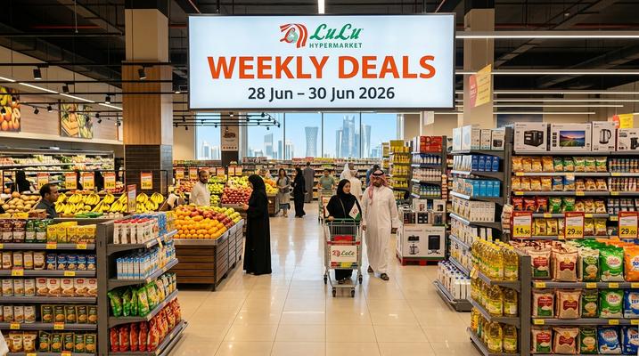 عروض اللولو الأسبوعية في الدوحة ولوسيل – تخفيضات حتى 30 يونيو 2026