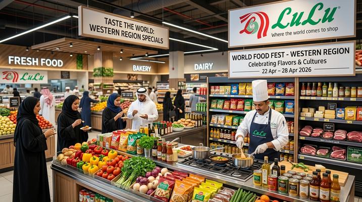 Lulu World Food Fest Offers in Western Region KSA – April 22 to 28, 2026