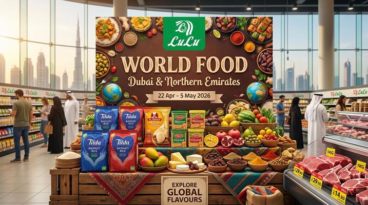 Lulu World Food Offers in Dubai & Northern Emirates, UAE – 22 Apr to 05 May 2026