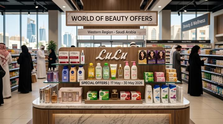 LuLu World of Beauty Offers Western Region Saudi Arabia – Up to 62% Off on Perfumes, Grooming & Body Care