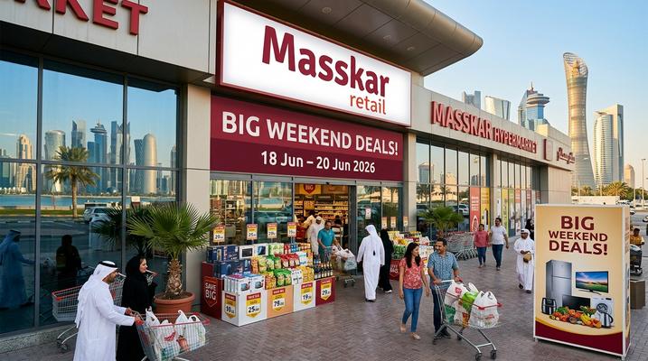 Masskar Hypermarket Big Weekend Deals in Doha, Qatar – June 18-20, 2026