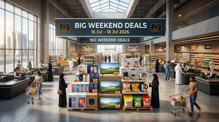 Masskar Hypermarket Big Weekend Deals | Qatar 16–18 July 2026