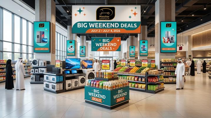 Masskar Hypermarket Big Weekend Deals in Qatar – 02-04 July 2026 Offers