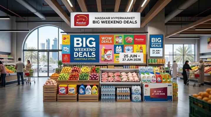 Masskar Hypermarket Big Weekend Deals – Best Offers on Fruits, Chocolates & Dairy in Qatar & UAE (June 25-27, 2026)