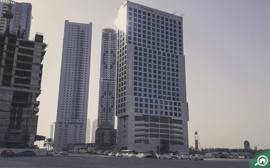 Al Majaz Sharjah apartments near Khalid Lagoon and Al Majaz Waterfront