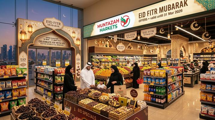 Muntazah Markets Eid Fitr Mubarak Offers in KSA – March 18 to 31, 2026