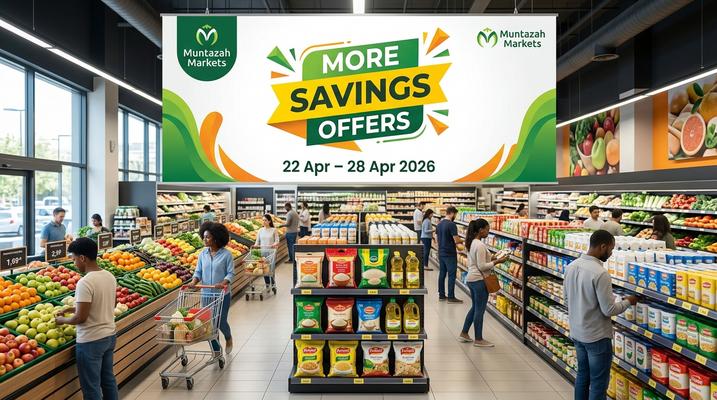 Muntazah Markets More Savings Offers in KSA – April 22 to 28, 2026