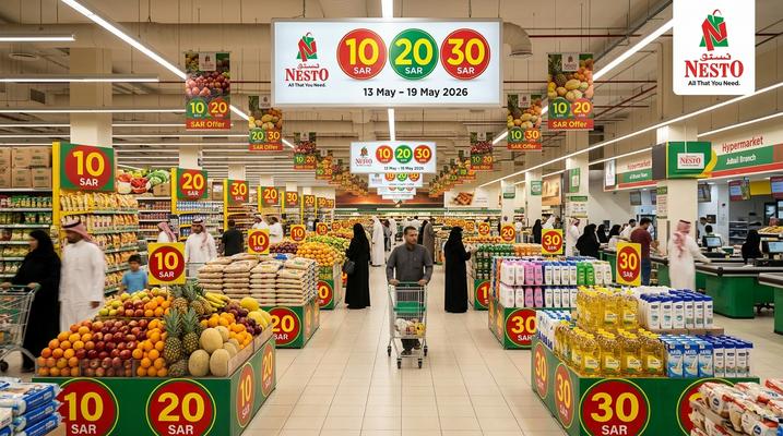 Nesto 10, 20, 30 SAR Offers in Khobar, Jubail & Al Hassa, Saudi Arabia (May 13–19, 2026)