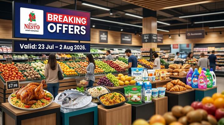 Nesto Breaking Offers UAE – 23 Jul to 02 Aug 2026 – Best Deals on TVs, Electronics & More