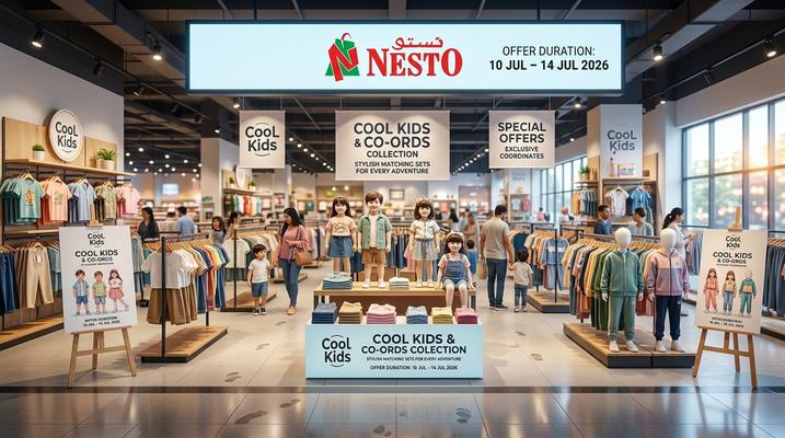 Nesto Cool Kids & Co-ords Catalogue – Best Kids Fashion Deals in UAE (11–14 July 2026)
