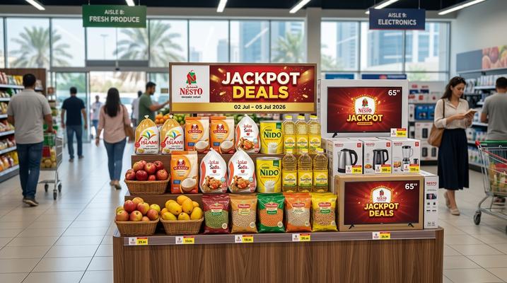 Nesto Jackpot Deals UAE 2–5 July 2026: Best Offers & Discounts