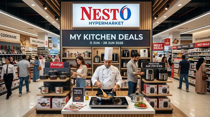 Nesto My Kitchen Deals 2026: Up to 50% Off Kitchenware & Appliances in UAE (Jun 11–28)