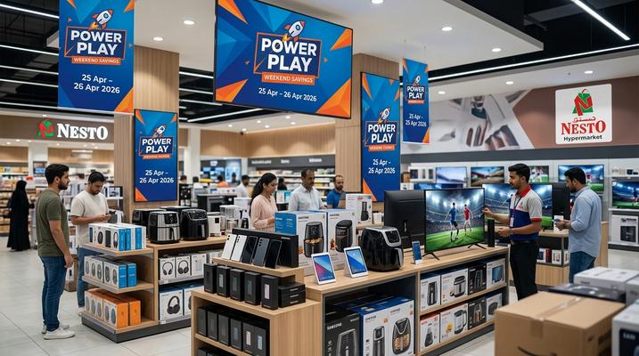 Nesto Power Play Offers in UAE – 25 to 26 April 2026 | Up to 62% Off