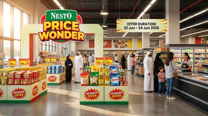 Nesto Price Wonder Offers UAE – 22-24 June 2026: Killer Deals on Biryani & Grilled Chicken