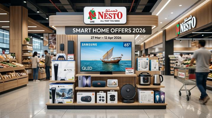 Nesto Smart Home Offers in UAE – Sharjah, Ajman & Dubai | 27 Mar to 12 Apr 2026