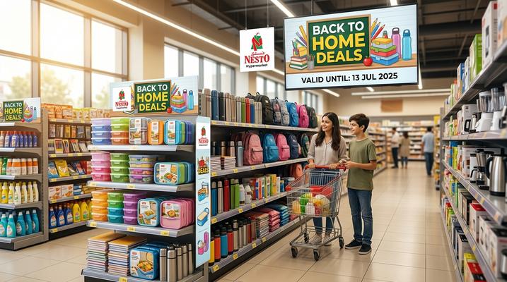 Nesto UAE Back To Home Deals: Luggage & School Essentials Offers May 11 - Jul 13, 2026