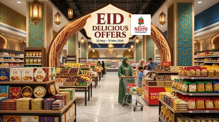 Nesto UAE Eid Delicious Offers – Up to 80% Off on Chocolates, Perfumes & More (21 May 2026)