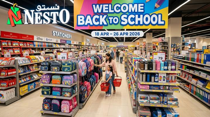 Nesto Welcome Back to School Offers in UAE – April 19 to 26, 2026