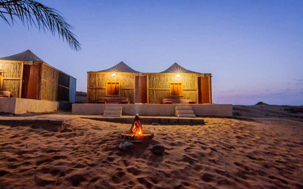 glamping is one of the top New Year activities in Ras Al Khaimah