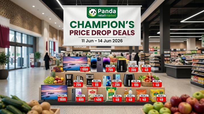 Panda Hypermarket Doha: Champion’s Price Drop Deals – June 11-14, 2026
