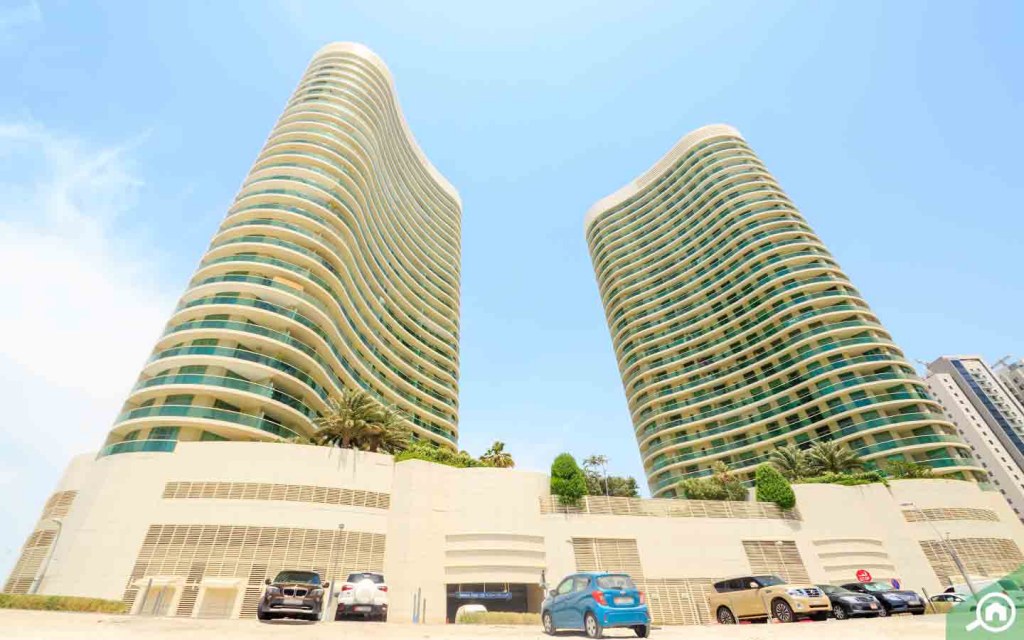 Beach Towers on Al Reem Island Abu Dhabi, a favorite for singles apartments