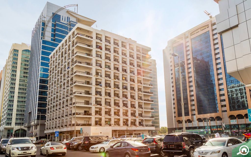 Apartments in Al Khalidiyah near Abu Dhabi Corniche, popular with single professionals