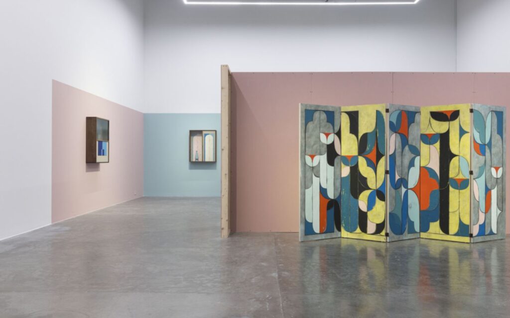 Green Art Gallery Dubai exhibition space with contemporary artworks