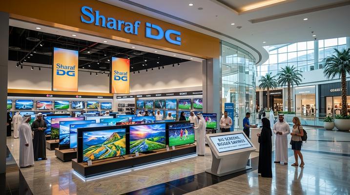 Sharaf DG Big Screens Bigger Savings Offers in Dubai UAE – Up to 15% Off TCL TVs (26 Jul - 09 Aug 2026)