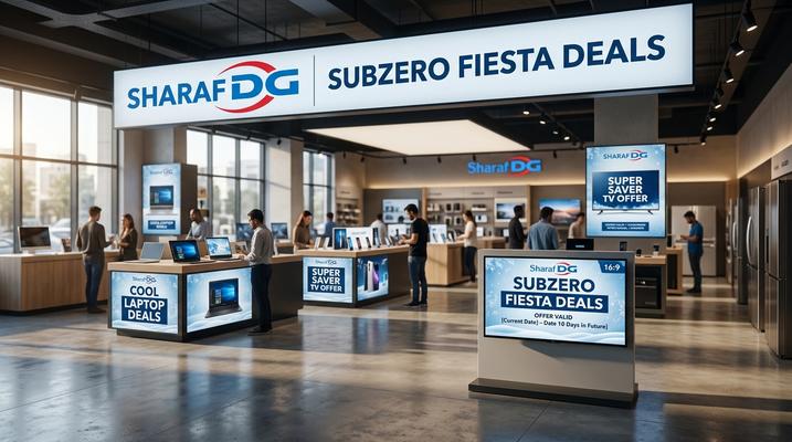 Sharaf DG Subzero Fiesta Deals UAE – Unbeatable Offers on Appliances & TVs (16-30 June 2026)