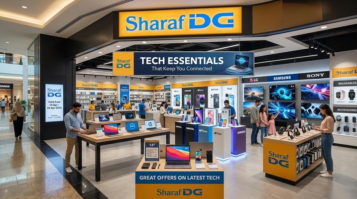 Sharaf DG Tech Essentials Offers in UAE – April 13 to 26, 2026