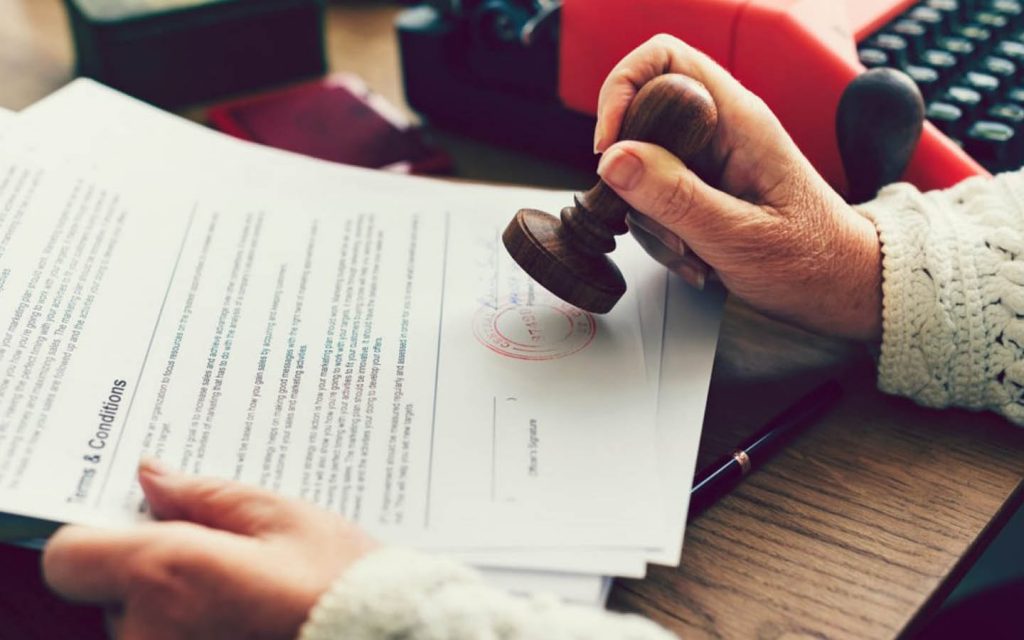 UAE residency visa approval stamp on passport