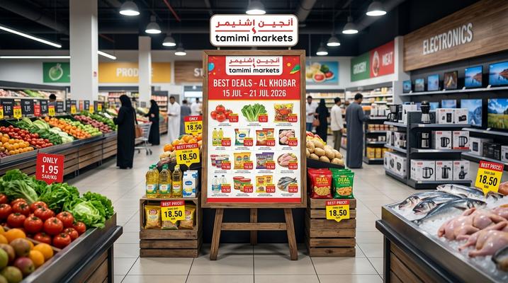عروض أسواق التميمي في السعودية 15-21 يوليو 2026 - أفضل التخفيضات