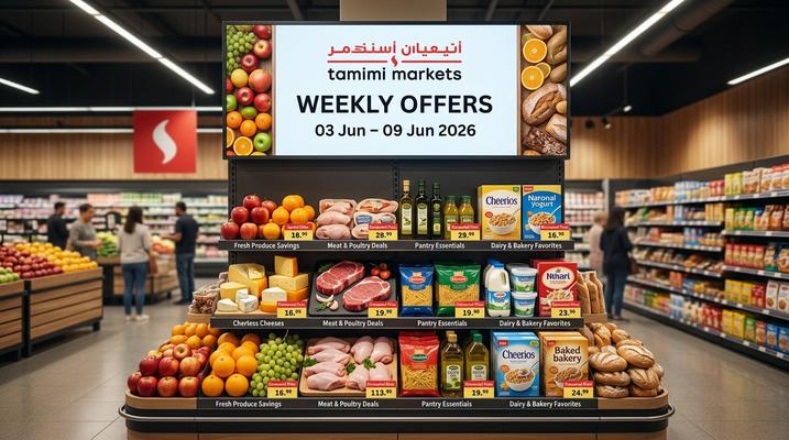 عروض أسواق التميمي الأسبوعية في السعودية من 3 إلى 9 يونيو 2026 - خصومات حتى 74%