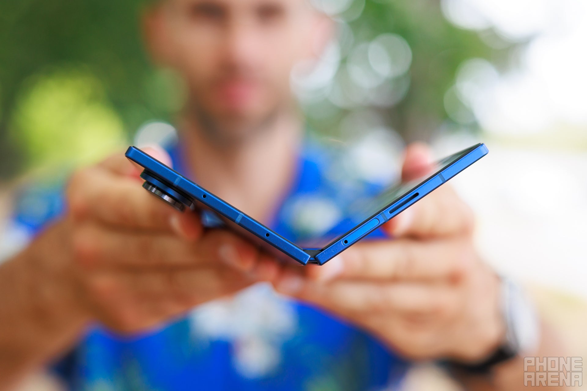 Galaxy Z Fold 7 showcasing current foldable phone design