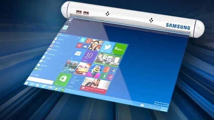 Samsung rollable phone patent design illustration