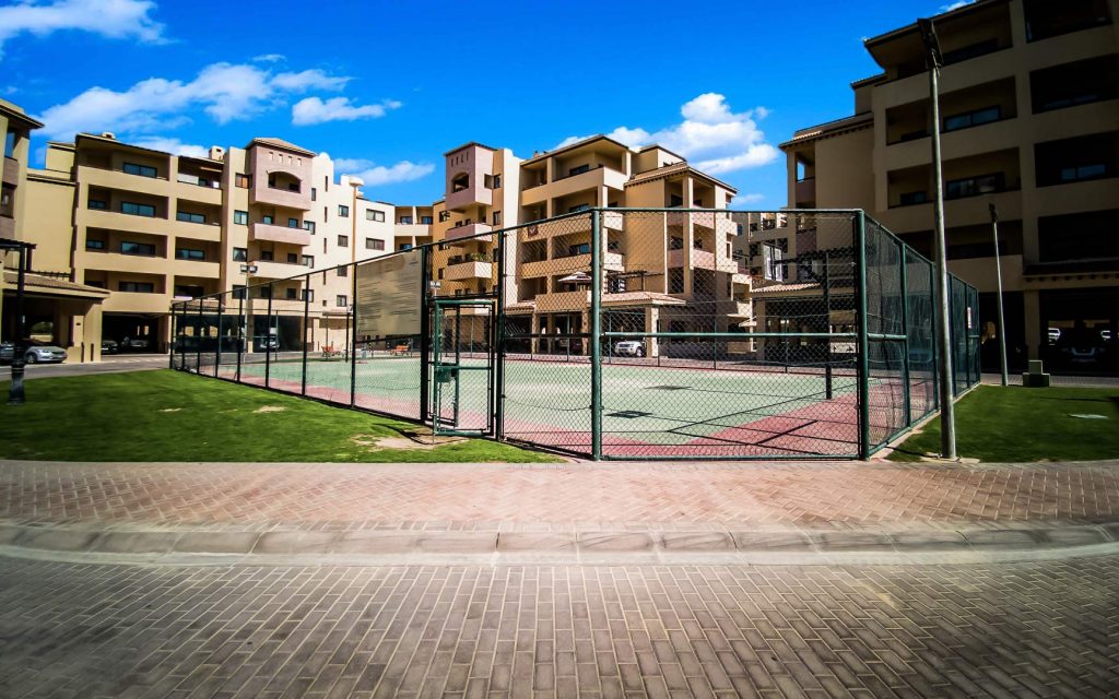 Community facilities at Ghoroob Mirdif, a gated area in Dubai