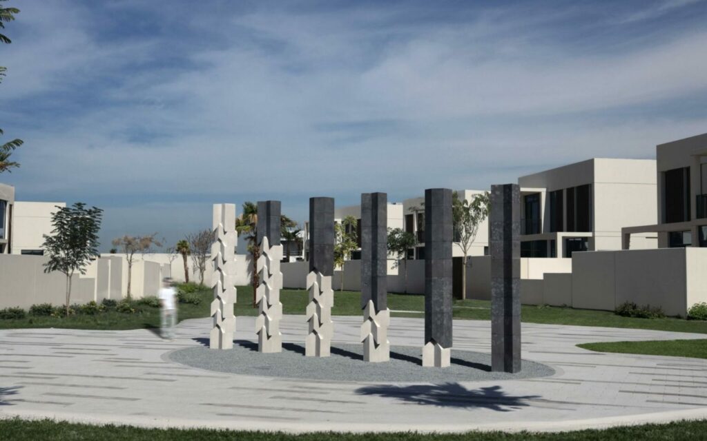 Waterfront villas near mangroves on Al Jubail Island, Abu Dhabi