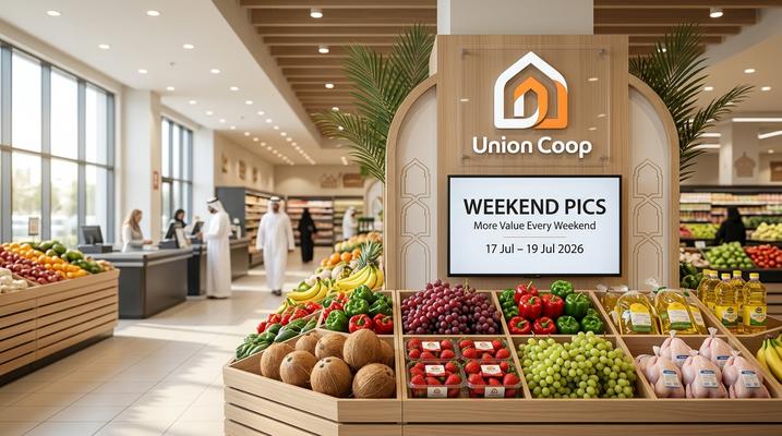 Union Coop Weekend Offers in Dubai UAE – 17-19 July 2026: Up to 55% Off Groceries & More