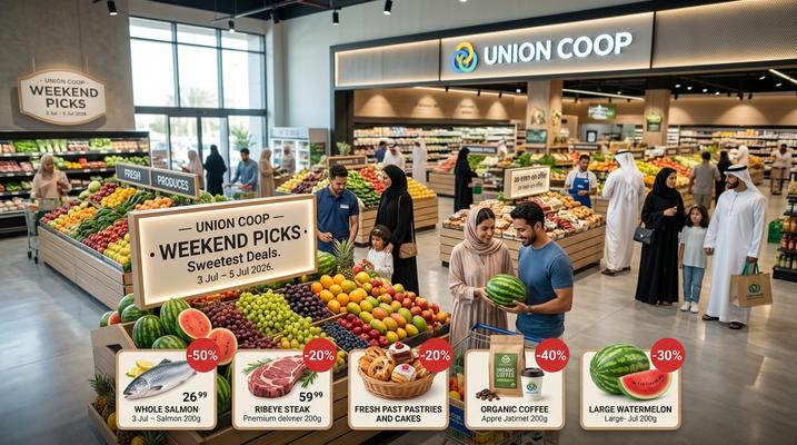 Union Coop Weekend Pics, Sweetest Deals UAE – Best Shopping Offers 03-05 July 2026