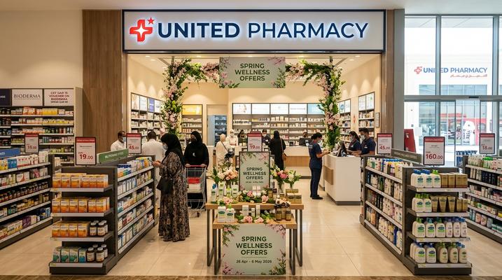United Pharmacy Spring Wellness Offers in KSA – 26 Apr to 06 May 2026