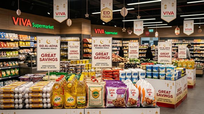 عروض عيد الأضحى المبارك من فيفا الإمارات: تخفيضات حتى 50% (28 مايو - 10 يونيو 2026)