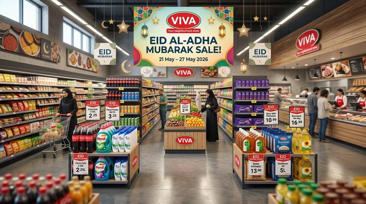 عروض فيفا في الإمارات بمناسبة عيد الأضحى المبارك 2026 – تخفيضات حتى 50%