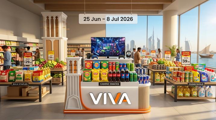 Viva UAE Game On & Savings On Offers: Fresh Food, Trading Cards & More (26 Jun–8 Jul 2026)