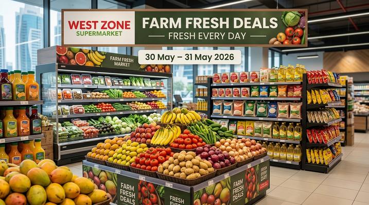 West Zone UAE Farm Fresh Deals: Fresh Produce Offers 30–31 May 2026