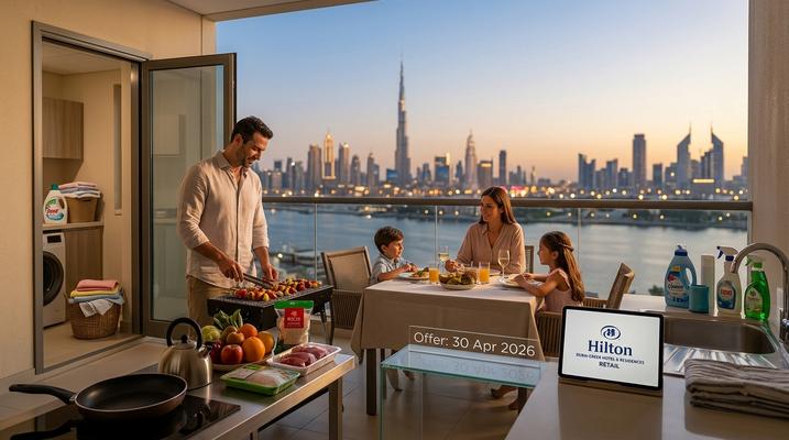 West Zone Offers at Hilton Dubai Creek Hotel & Residences in Dubai, UAE – Extended Stay Deals Valid Until April 2026