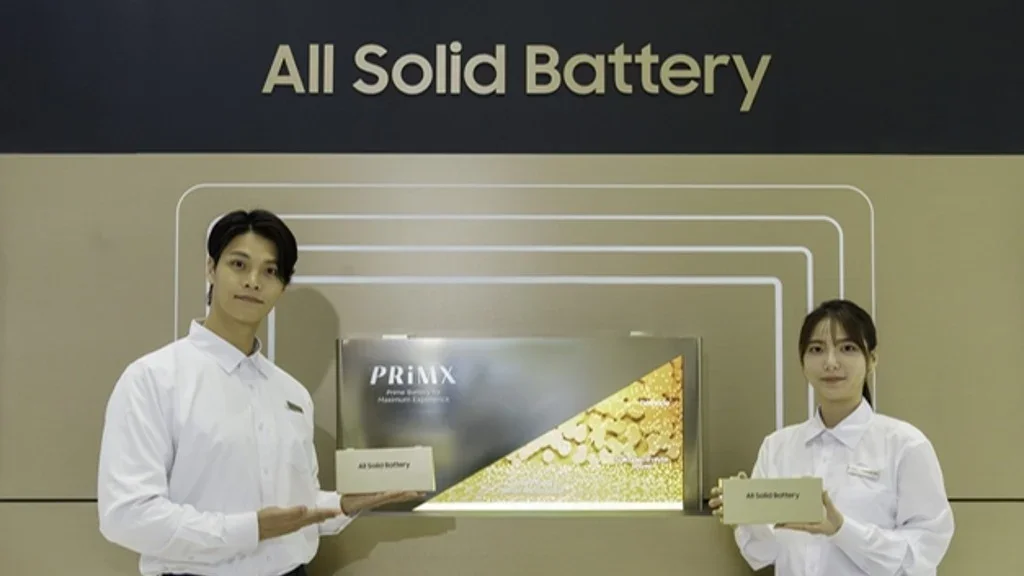 Samsung's all-solid battery for wearables